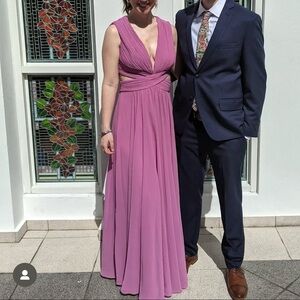 Lulu's Lavender Maxi Dress